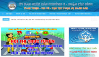 UBND phường 6 - Quận Tân Bình - Thành phố HCM bị hack ngày 22/08. Giao diện trang chủ hiển thị link bài viết có liên quan đến sex