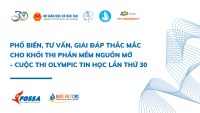 Meeting online phổ biến quy chế, tư vấn và giải đáp thắc mắc cho khối thi PMNM - Cuộc thi Olympic Tin học lần thứ 30