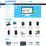 Giao diện website bán hàng công nghệ - SHOPBCB1
