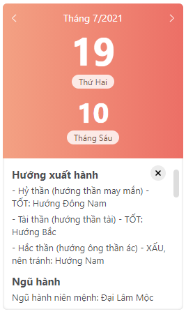 Block Âm Lịch - Lịch Âm Dương Việt Nam 4