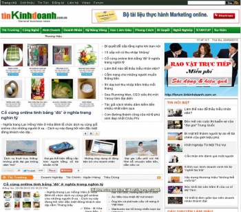 Tinkinhdoanh.com.vn - Trang tin tức kinh doanh - doanh nhân hàng ngày
